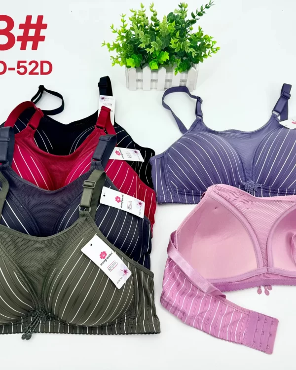 Wholesale bandeau 3-row hook bra model 873 D杯抹胸三排扣 from factory 278