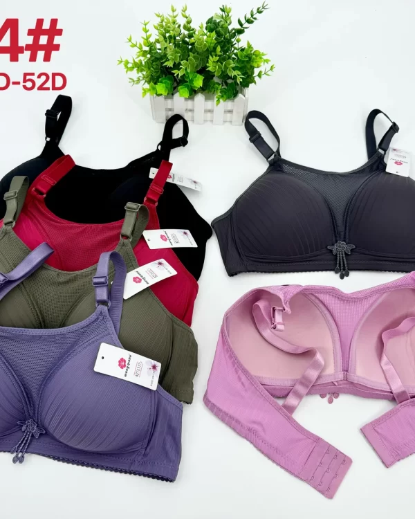 Wholesale bandeau 3-row hook bra model 874 D杯抹胸三排扣 from factory 278