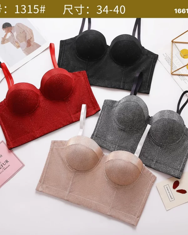 Wholesale Bandeau bra model 1315 from factory 166 - China lingerie manufacturer & supplier
