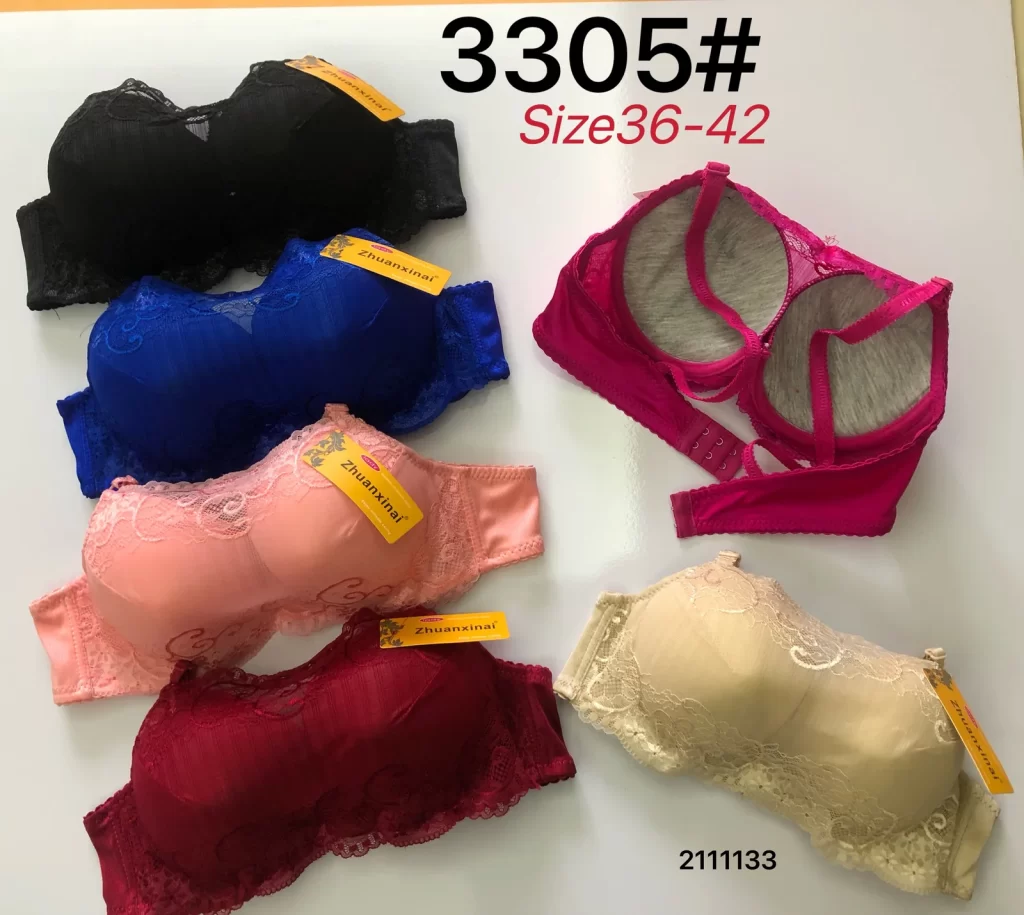 Wholesale Bandeau Lace Trim Bra (3305) - China lingerie manufacturer & supplier