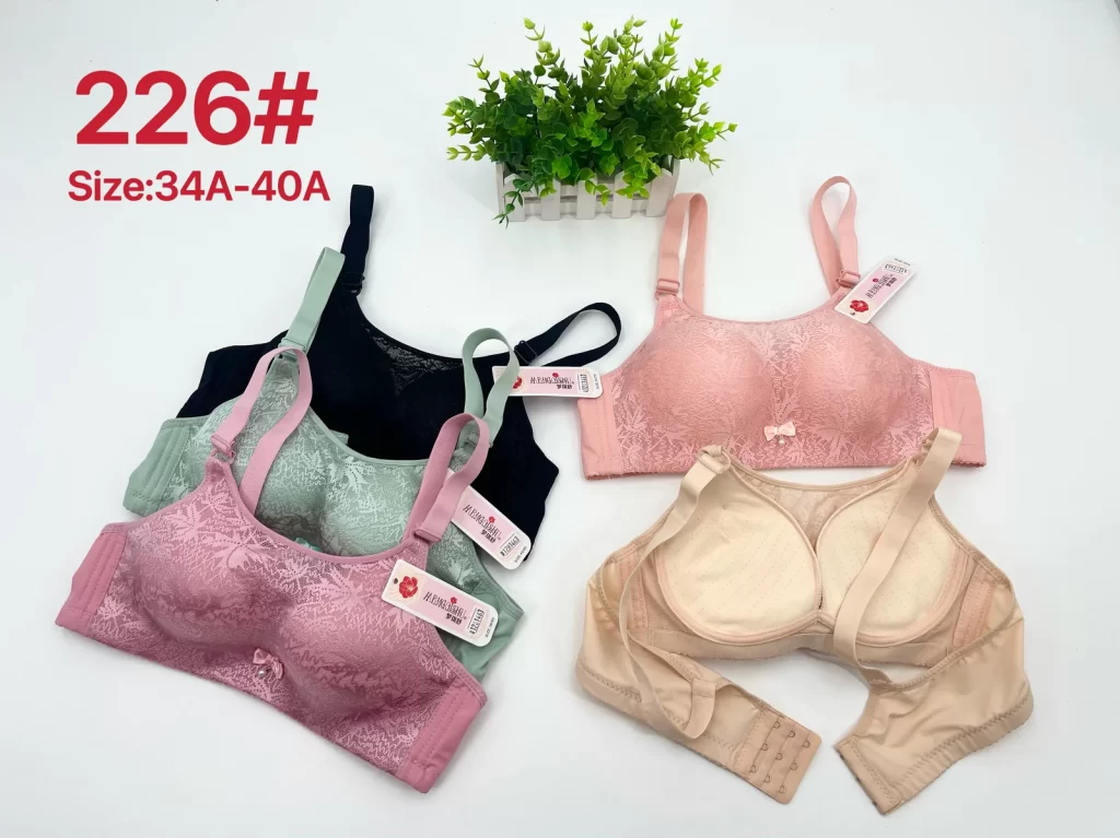 Wholesale Bandeau Lace Trim Bra A Cup (226) - China lingerie manufacturer & supplier