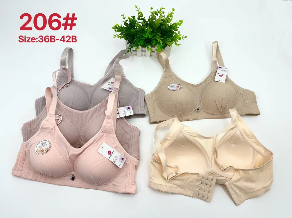 Wholesale Bandeau Striped Bra B Cup (206) - China lingerie manufacturer & supplier