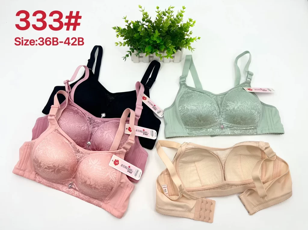 Wholesale Bandeau Lace Trim Bra B Cup (333) - China lingerie manufacturer & supplier