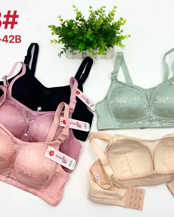 Wholesale Bandeau Lace Trim Bra B Cup (333) - China lingerie manufacturer & supplier