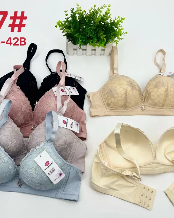 Wholesale Bandeau Lace Trim Bra B Cup (567) - China lingerie manufacturer & supplier