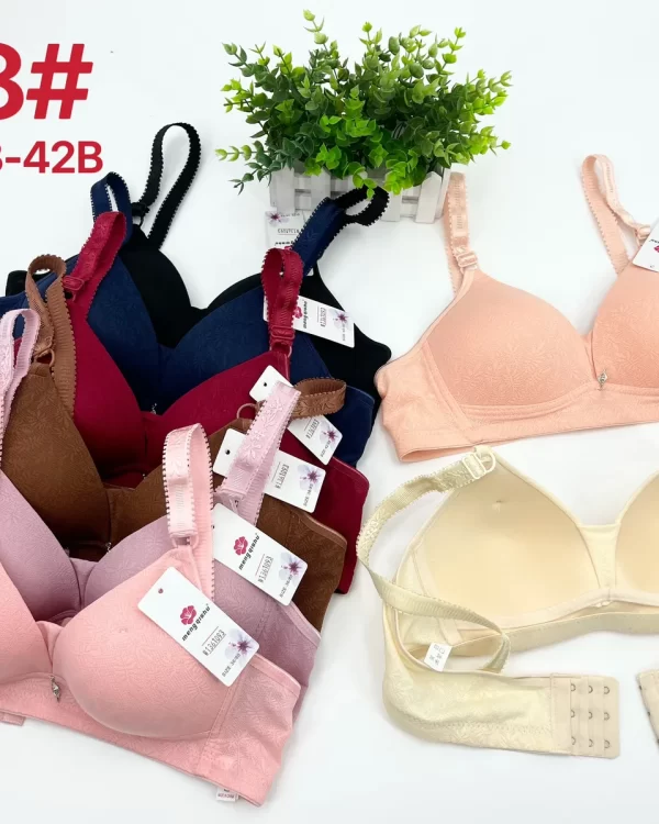 Wholesale Bandeau Jacquard Bra B Cup (568) - China lingerie manufacturer & supplier