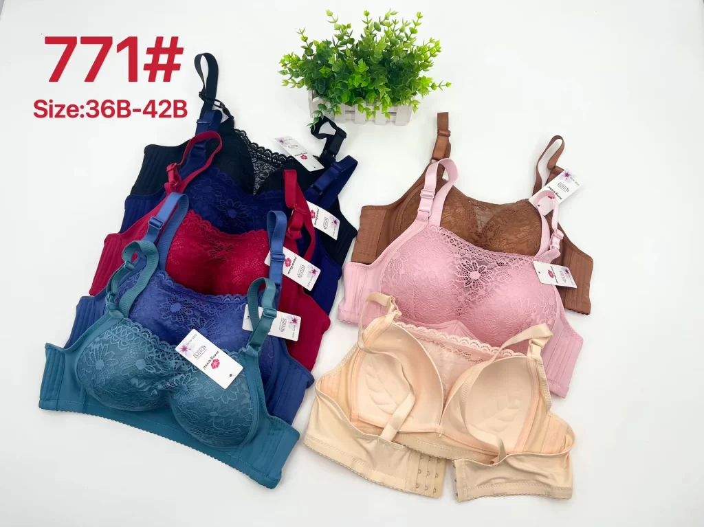 Wholesale Bandeau bra B cup model 771 from factory 278 - China lingerie manufacturer & supplier
