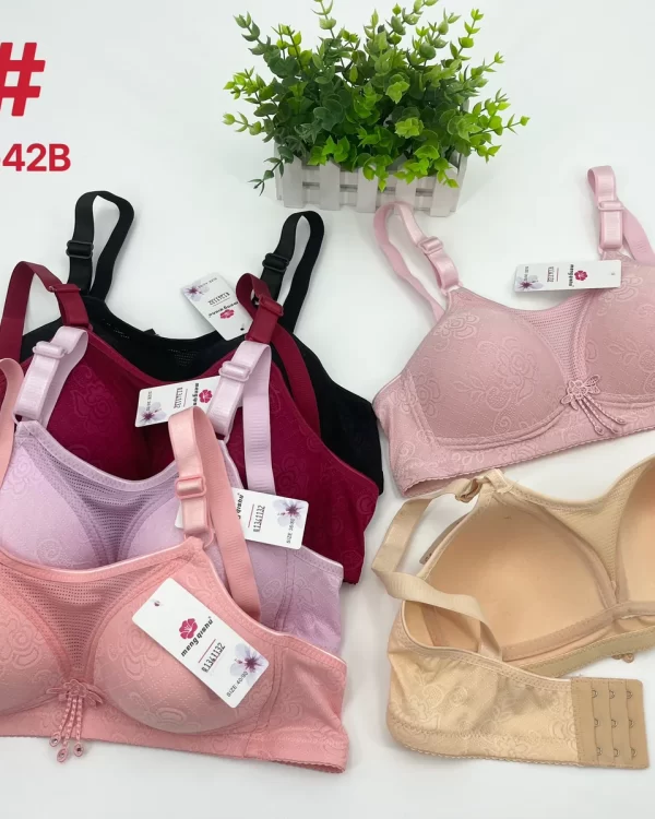 Wholesale Bandeau Jacquard Bra B Cup (Y3) - China lingerie manufacturer & supplier