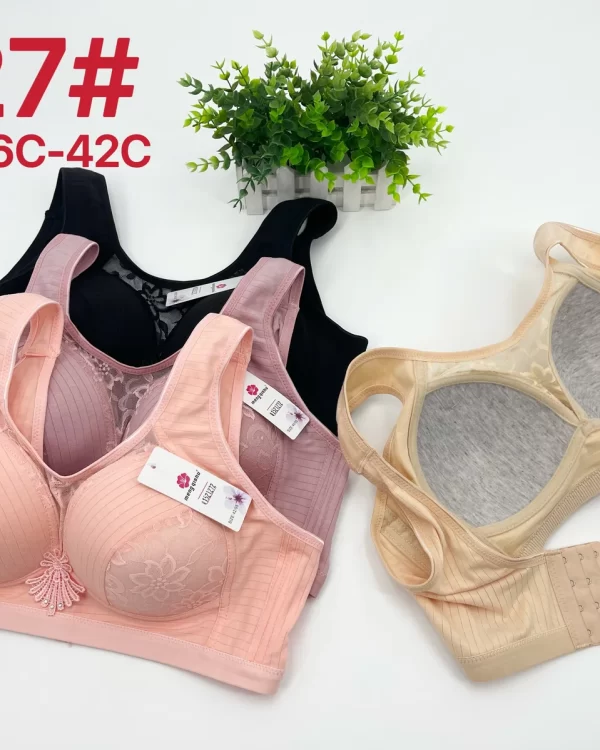 Wholesale Bandeau Lace Trim Bra C Cup (227) - China lingerie manufacturer & supplier