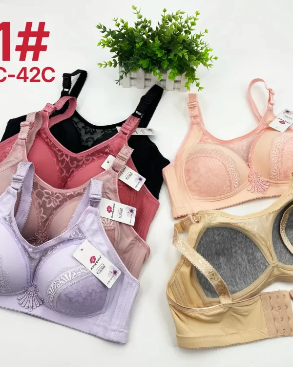 Wholesale Bandeau Lace Trim Bra C Cup (231) - China lingerie manufacturer & supplier