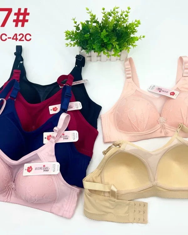 Wholesale Bandeau Jacquard Bra C Cup (307) - China lingerie manufacturer & supplier