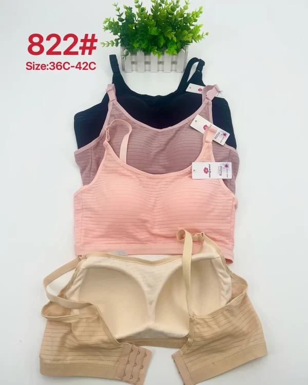 Wholesale Bandeau Striped Bra C Cup (822) - China lingerie manufacturer & supplier