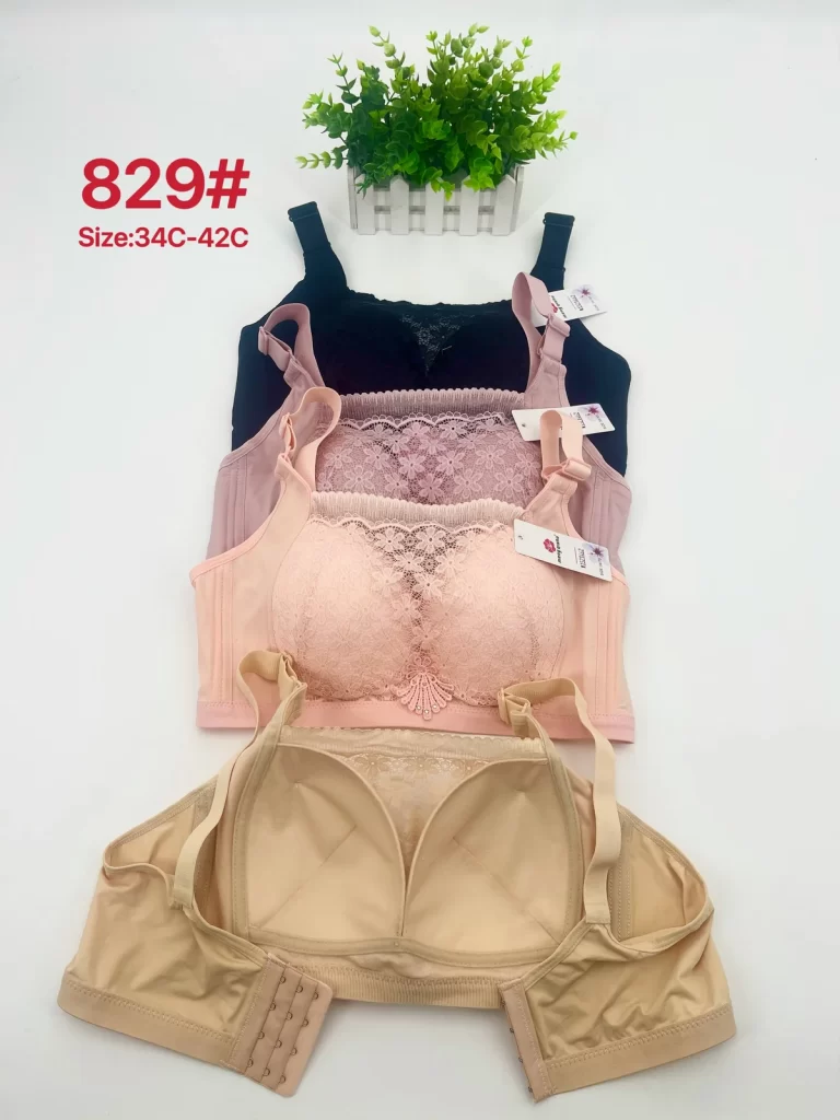 Wholesale Bandeau Lace Trim Bra C Cup (829) - China lingerie manufacturer & supplier
