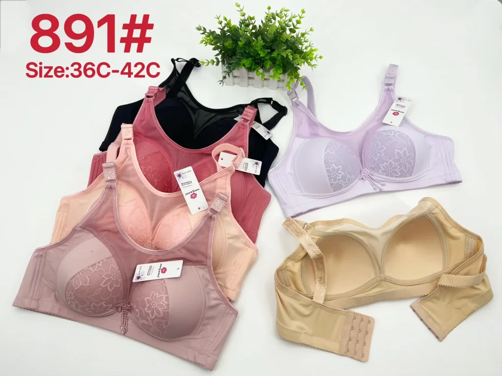 Wholesale Bandeau Lace Trim Bra C Cup (891) - China lingerie manufacturer & supplier