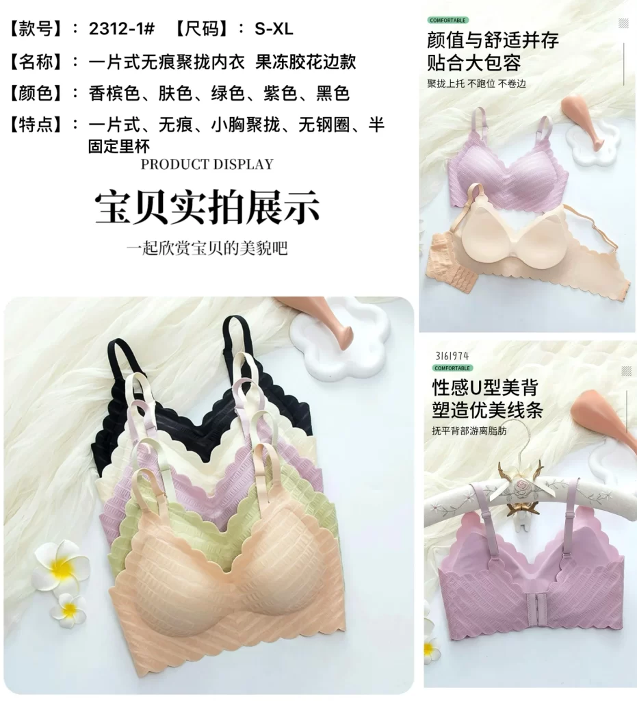 Wholesale Bra (2312-1) - China lingerie manufacturer & supplier