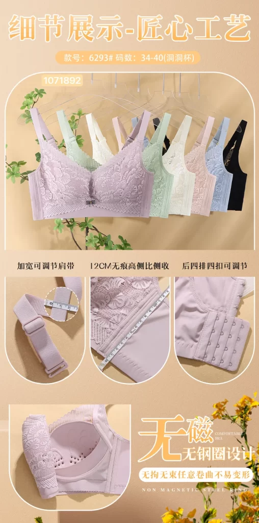 Wholesale Bra (6293) - China lingerie manufacturer & supplier