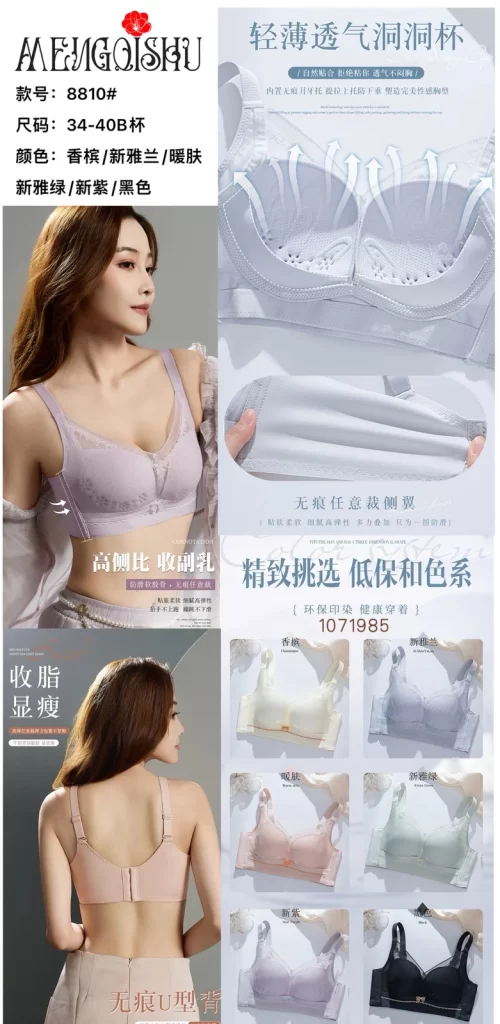 Wholesale Bra B Cup (8810) - China lingerie manufacturer & supplier