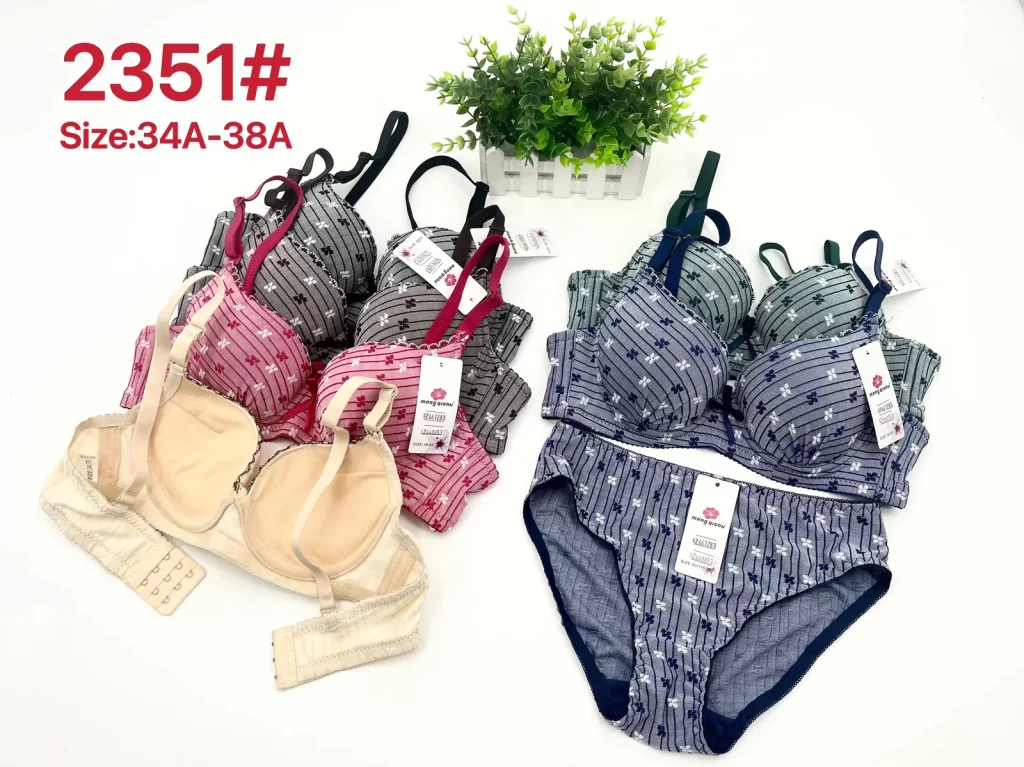 Wholesale Bra Set A cup model 2351 from factory 266 - China lingerie manufacturer & supplier