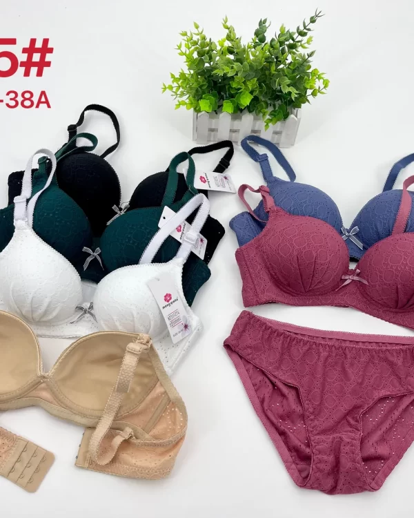 Wholesale Lace Trim Bra Set A Cup (8815) - China lingerie manufacturer & supplier