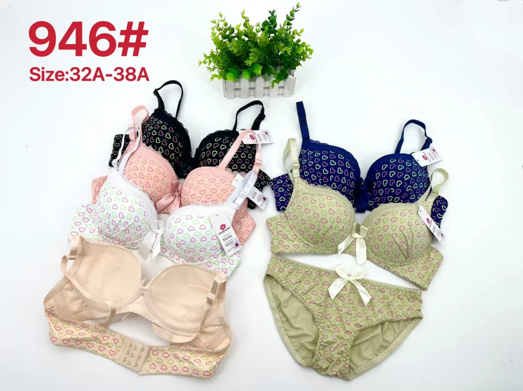 Wholesale Bra Set A cup model 946 from factory 304 - China lingerie manufacturer & supplier