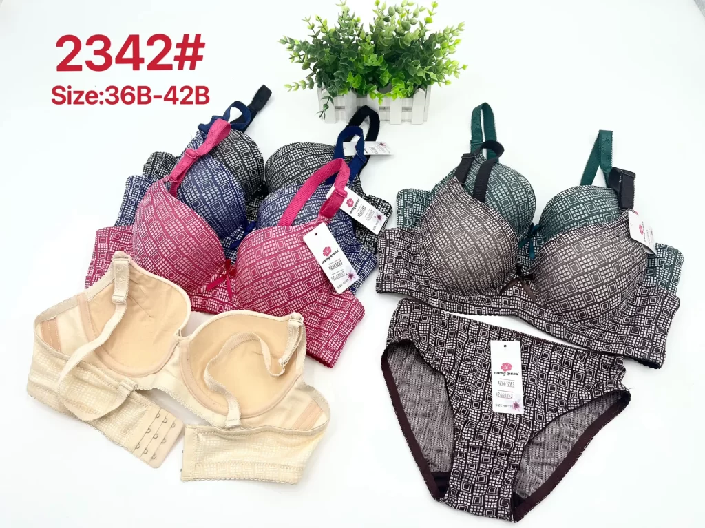 Wholesale Bra Set B cup model 2342 from factory 266 - China lingerie manufacturer & supplier