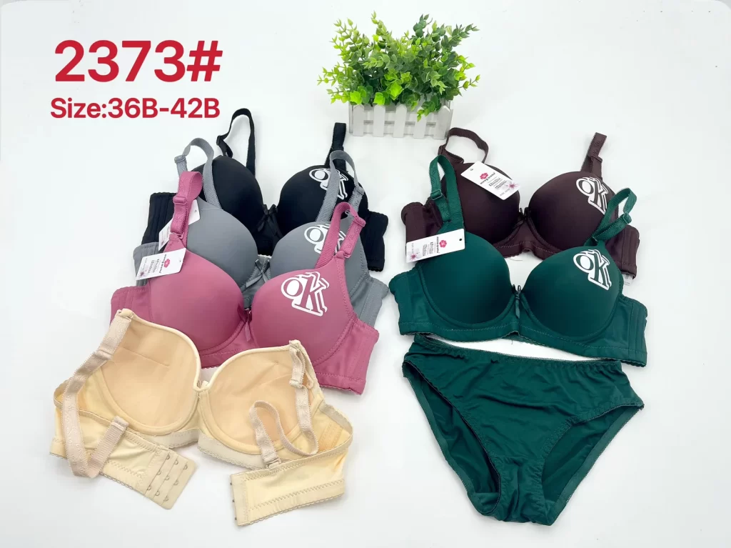 Wholesale Floral Print Bra Set B Cup (2373) - China lingerie manufacturer & supplier
