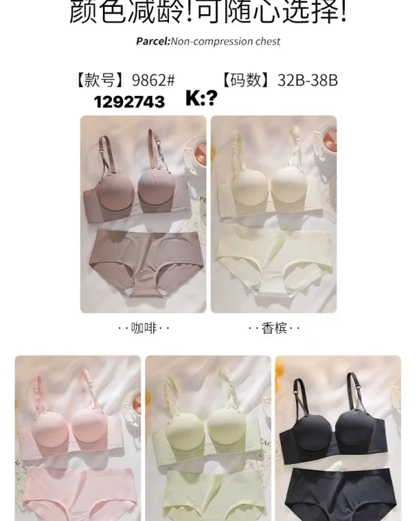 Wholesale Bra Set B cup model 9862 from factory 129 - China lingerie manufacturer & supplier