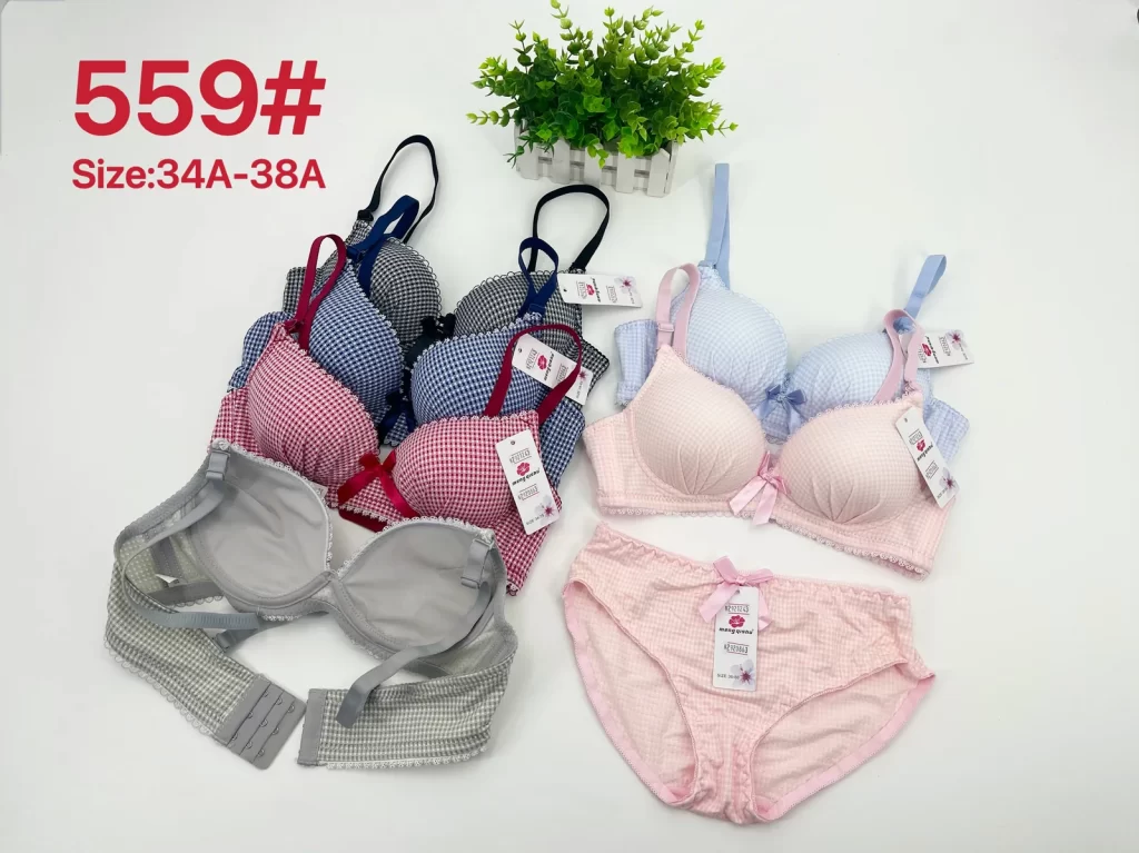 Wholesale Bra Set bra A cup model 559 from factory 292 - China lingerie manufacturer & supplier