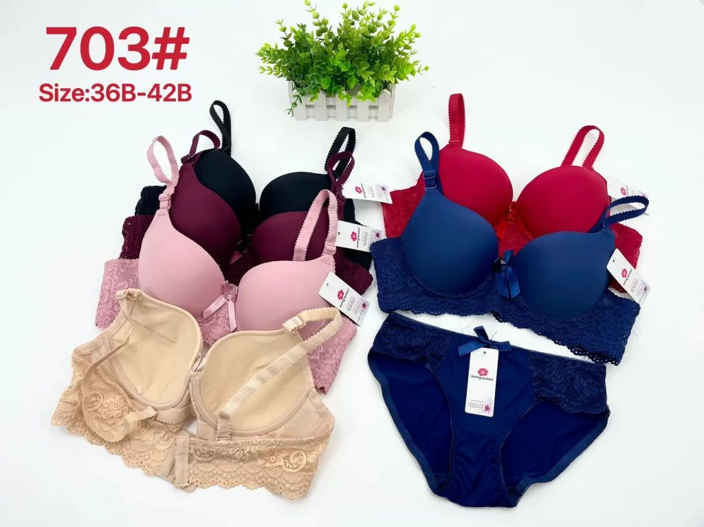 Wholesale Bra Set bra B cup model 703 from factory 280 - China lingerie manufacturer & supplier