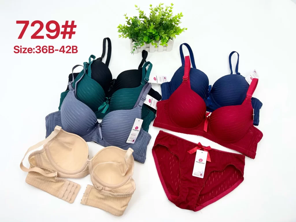Wholesale Bra Set bra B cup model 729 from factory 280 - China lingerie manufacturer & supplier