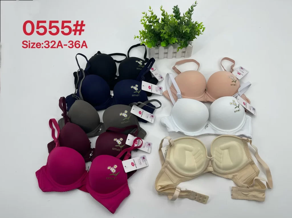 Wholesale Floral Print Bra A Cup (0555) - China lingerie manufacturer & supplier
