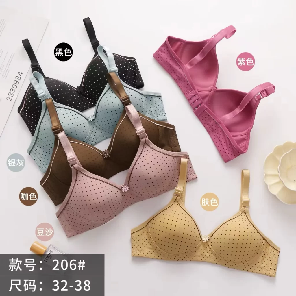Wholesale Floral Print Bra A Cup (206) - China lingerie manufacturer & supplier