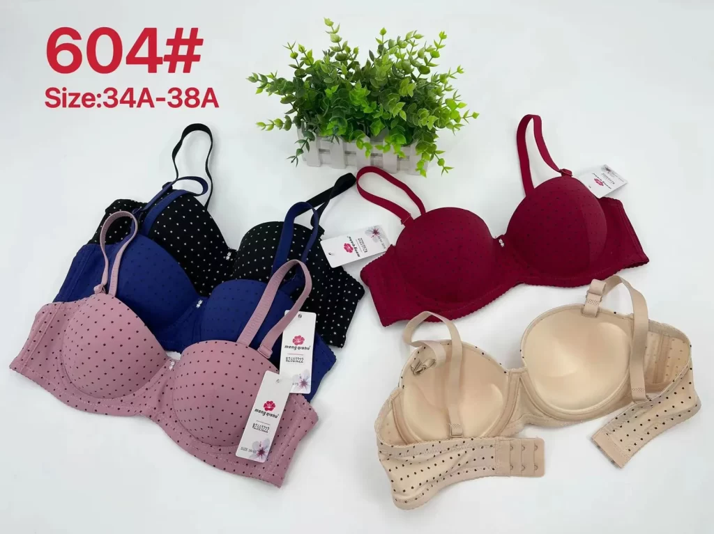 Wholesale Floral Print Bra A Cup (604) - China lingerie manufacturer & supplier
