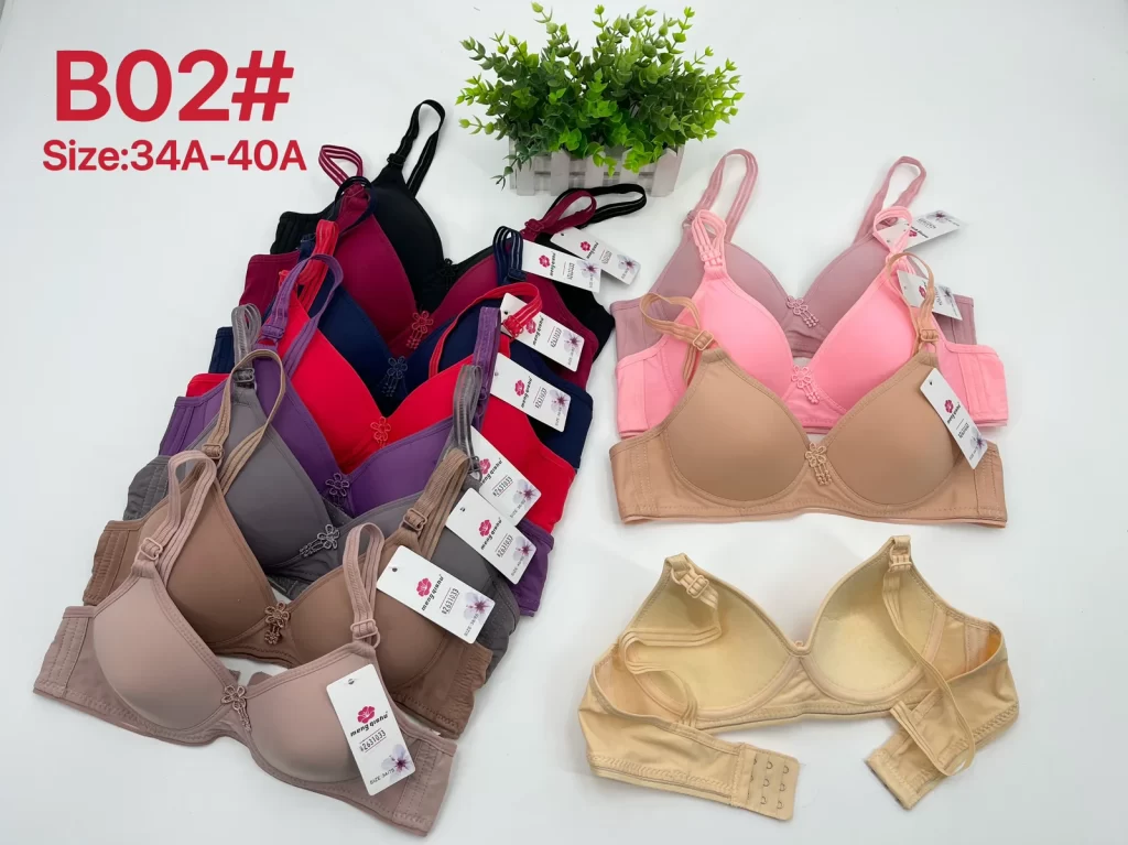 Wholesale Floral Print Bra A Cup (B02) - China lingerie manufacturer & supplier