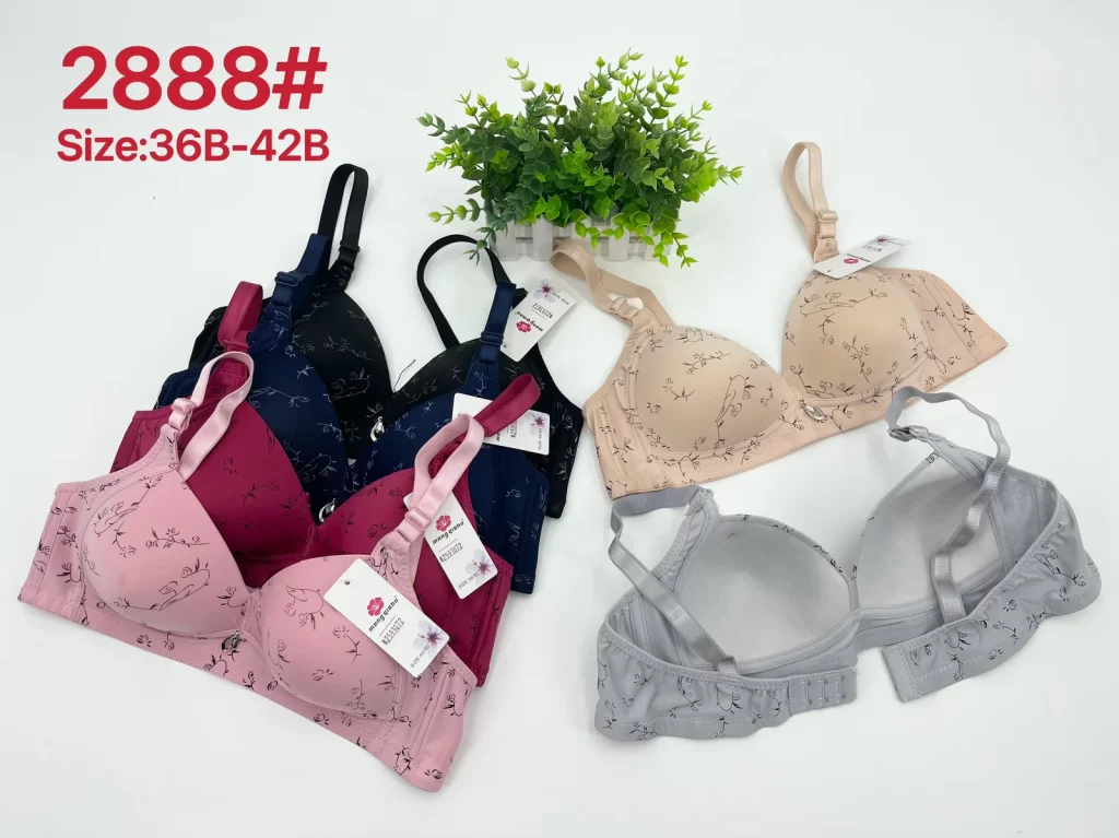 Wholesale Floral Print Bra B Cup (2888) - China lingerie manufacturer & supplier