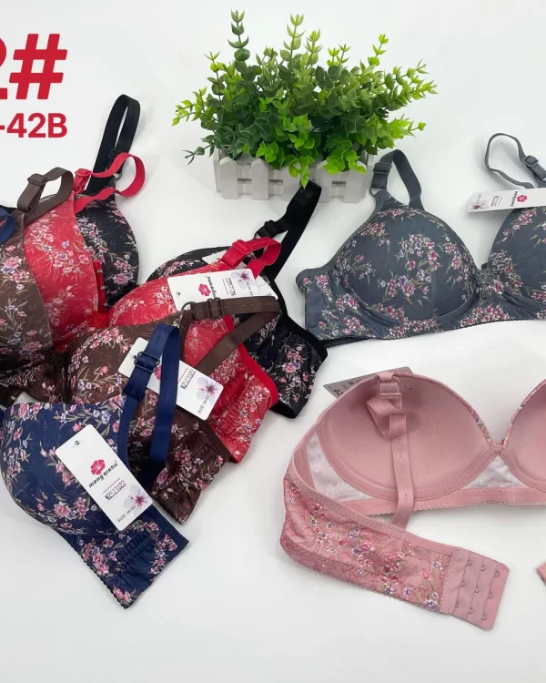 Wholesale Floral Print Bra B Cup (312) - China lingerie manufacturer & supplier