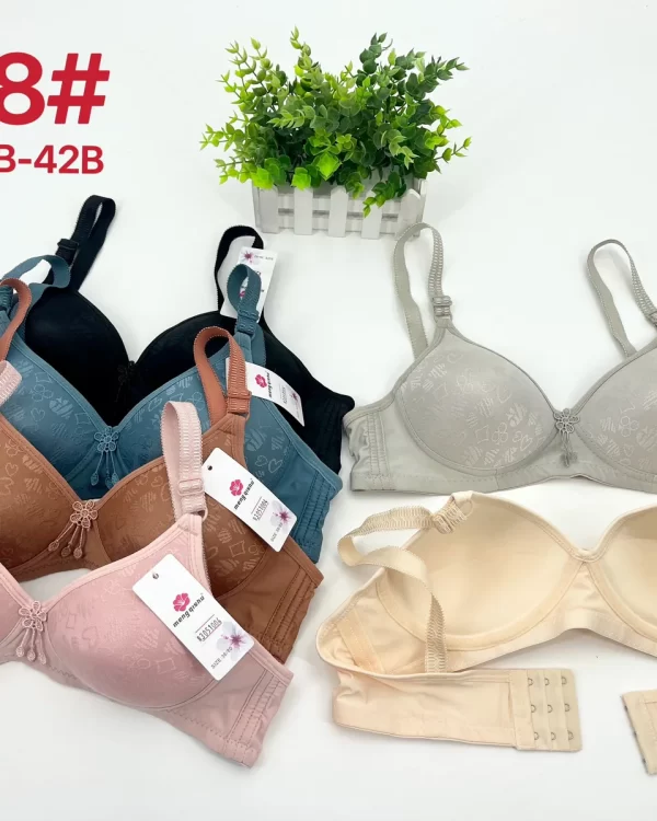 Wholesale Floral Print Jacquard Bra B Cup (648) - China lingerie manufacturer & supplier