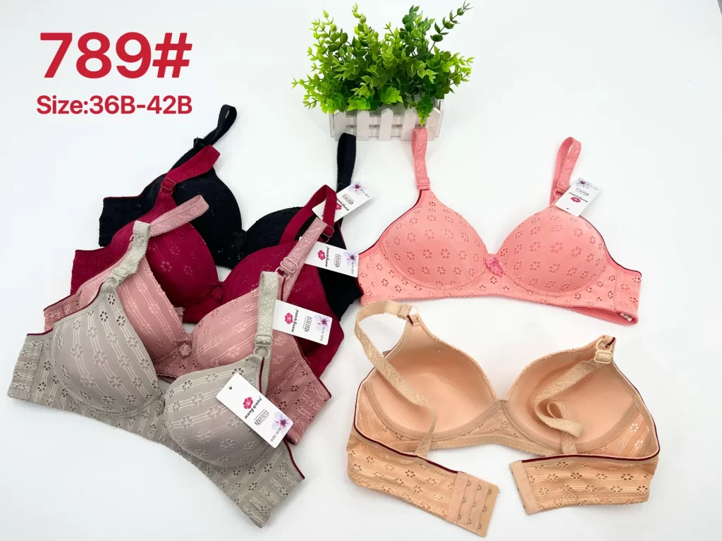 Wholesale Floral Print Bra B Cup (789) - China lingerie manufacturer & supplier