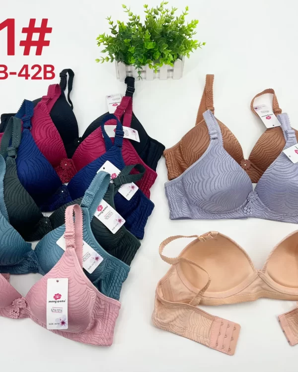 Wholesale Floral Print Jacquard Bra B Cup (801) - China lingerie manufacturer & supplier