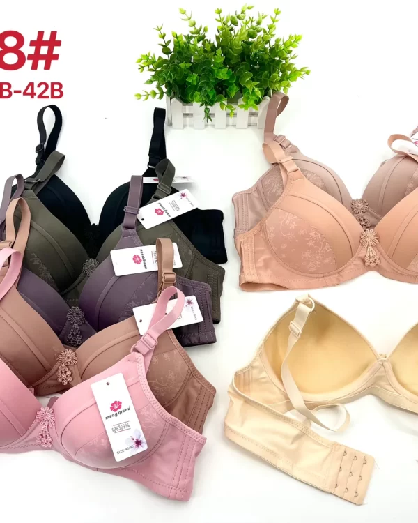 Wholesale Floral Print Jacquard Bra B Cup (868) - China lingerie manufacturer & supplier