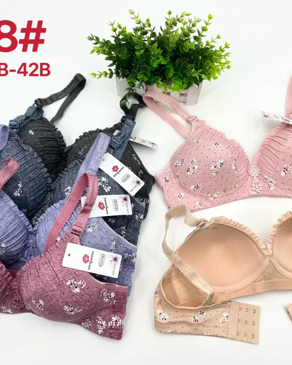 Wholesale Floral Print Bra B Cup (988) - China lingerie manufacturer & supplier