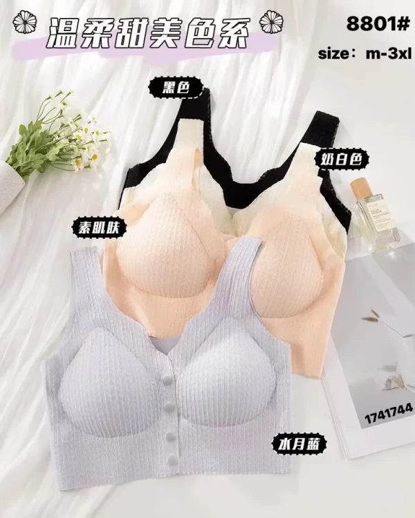 Wholesale Front Closure Striped Bra (8801) - China lingerie manufacturer & supplier