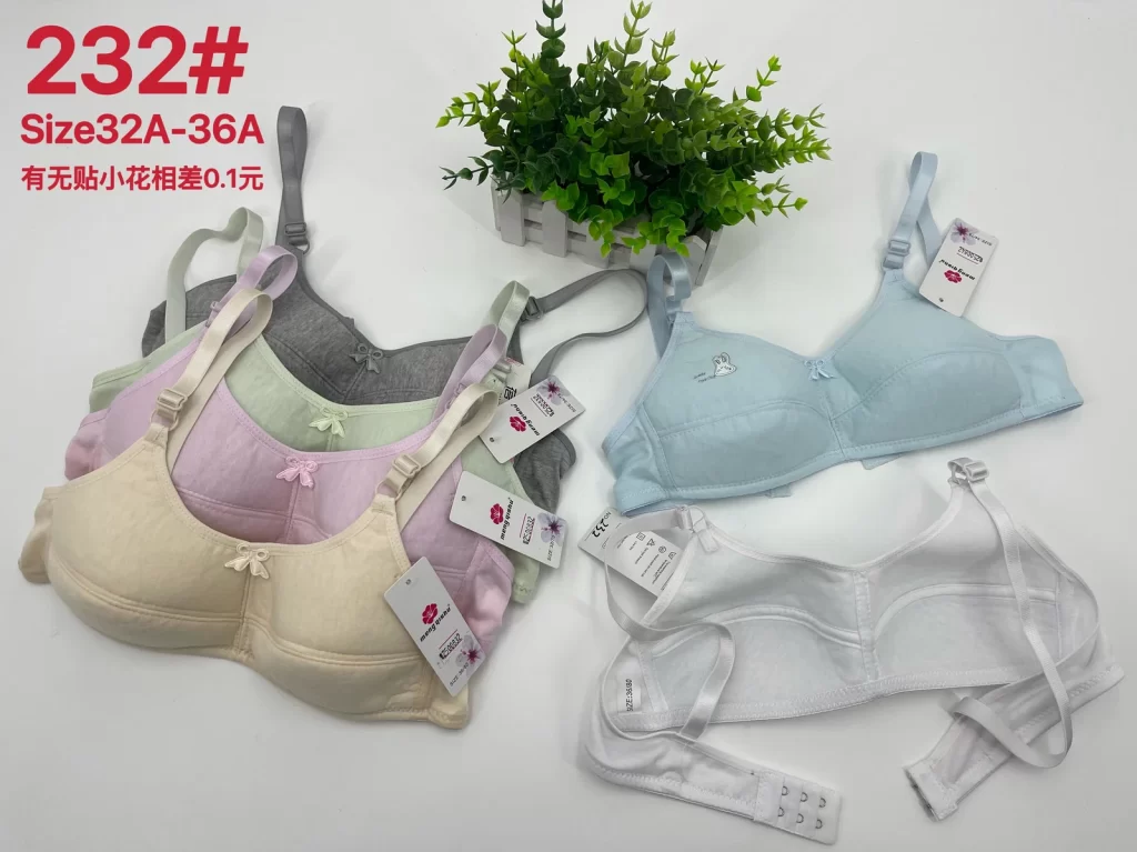 Wholesale Girls Floral Print Bra A Cup (232) - China lingerie manufacturer & supplier