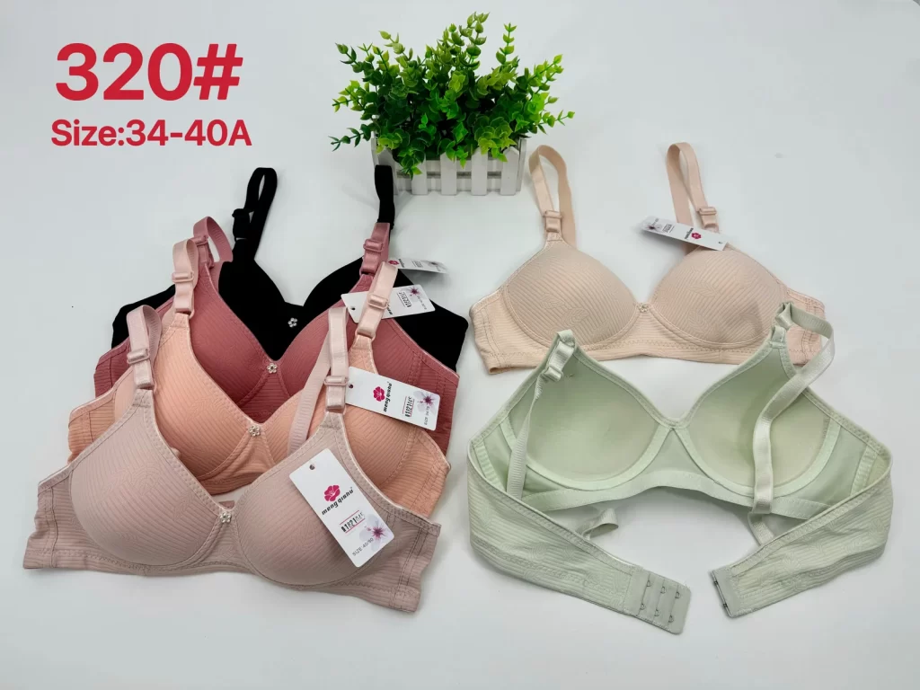 Wholesale Jacquard Striped Bra A Cup (320) - China lingerie manufacturer & supplier