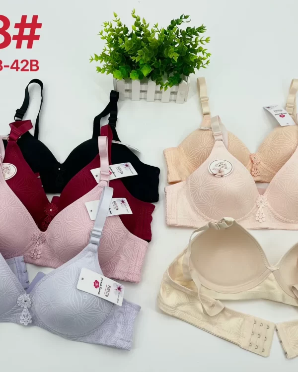 Wholesale Jacquard bra B cup model 128 from factory 274 - China lingerie manufacturer & supplier