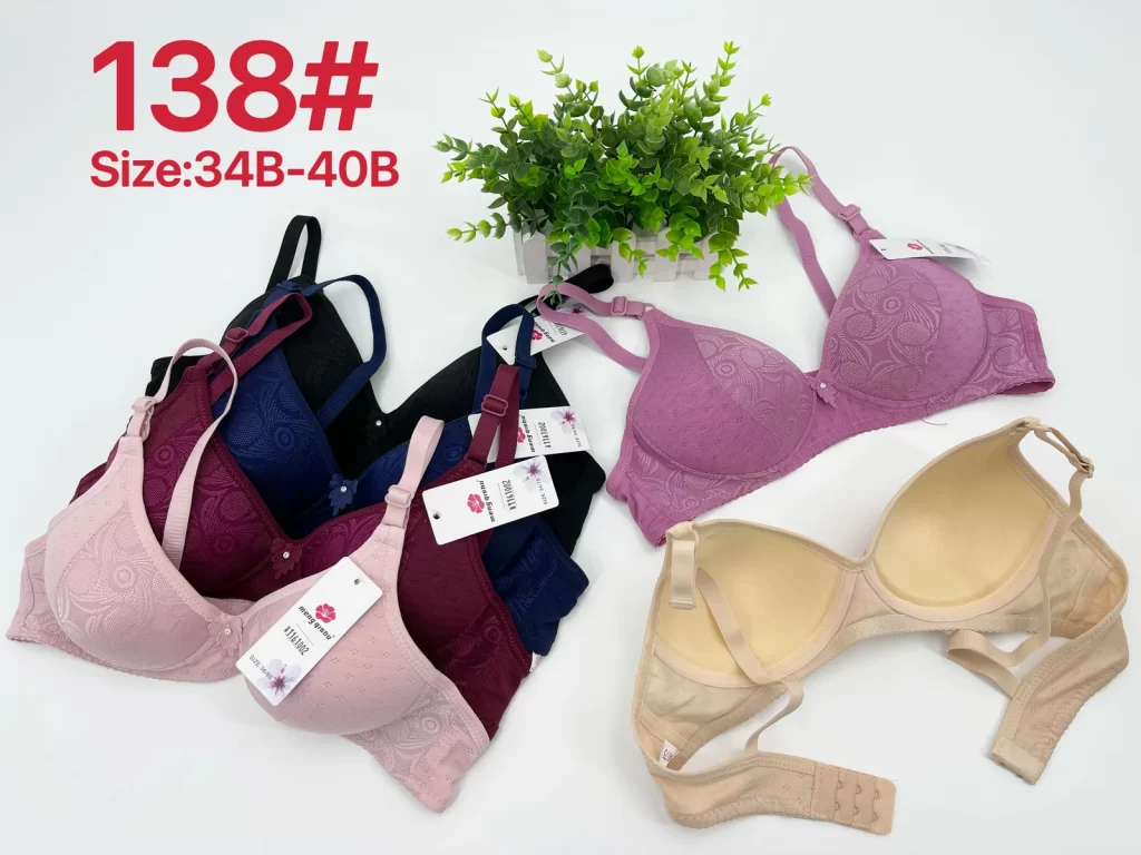 Wholesale Jacquard Bra B Cup (138) - China lingerie manufacturer & supplier