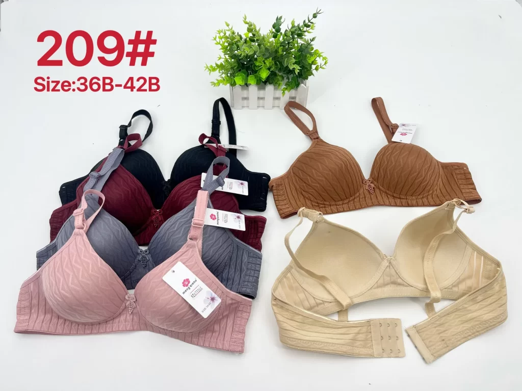 Wholesale Jacquard Bra B Cup (209) - China lingerie manufacturer & supplier