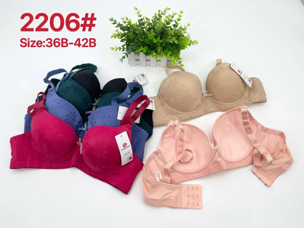 Wholesale Jacquard Bra B Cup (2206) - China lingerie manufacturer & supplier