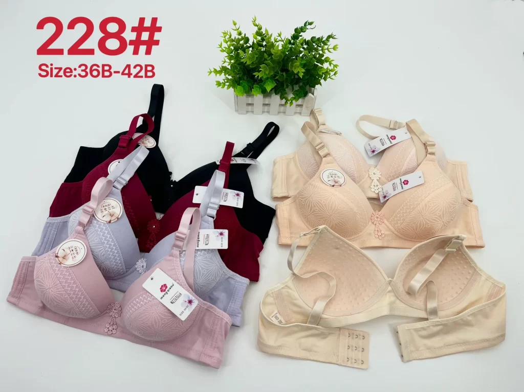 Wholesale Jacquard Bra B Cup (228) - China lingerie manufacturer & supplier