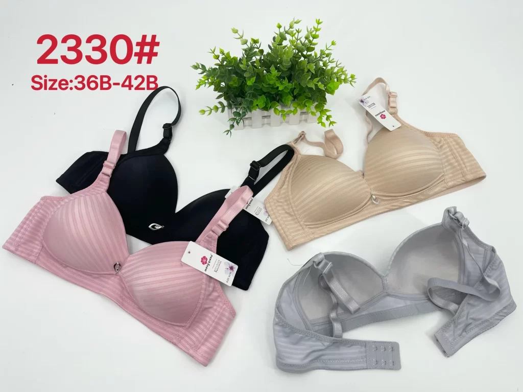 Wholesale Jacquard Striped Bra B Cup (2330) - China lingerie manufacturer & supplier